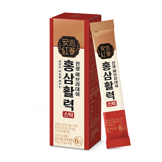진생에브리데이 홍삼활력스틱 1박스 (7일분) + 적립금 1,000원 증정 + 티니핑 아르기닌 스틱 젤리 1개 증정_3