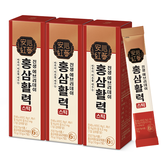 진생에브리데이 홍삼활력스틱 3박스 (21일분) + 적립금 1,000원 증정 + 티니핑 아르기닌 스틱 젤리 1개 증정_3