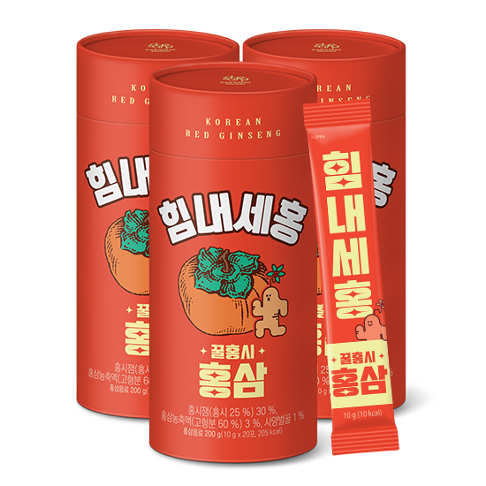 [웰니스 레터] 꿀홍시홍삼 3박스 (총 60포) + 적립금 1,000원 증정 + 꿀자몽홍삼 (3입) 증정 + 티니핑 아르기닌 스틱 젤리 1개 증정_2