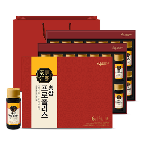 홍삼 프로폴리스 100ml 2박스 (총 28병) + 적립금 3,000원 증정 + 티니핑 아르기닌 스틱 젤리 1개 증정_3