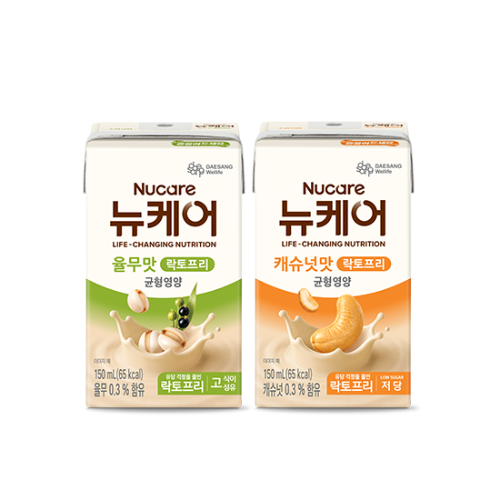 뉴케어 율무맛 락토프리 150ml (24팩) + 캐슈넛맛 락토프리 150ml (24팩)