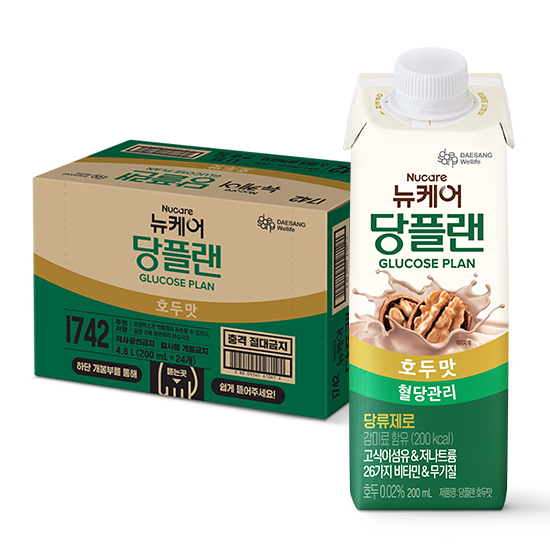 [당뇨생활] 당플랜 호두맛 200ml (24팩) + 당플랜 간식 4종 세트_2