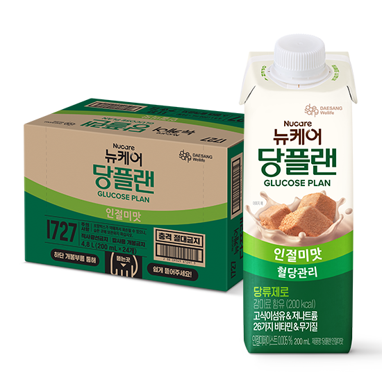 [당뇨생활] 당플랜 인절미맛 200ml (24팩) + 당플랜 간식 4종 세트_2